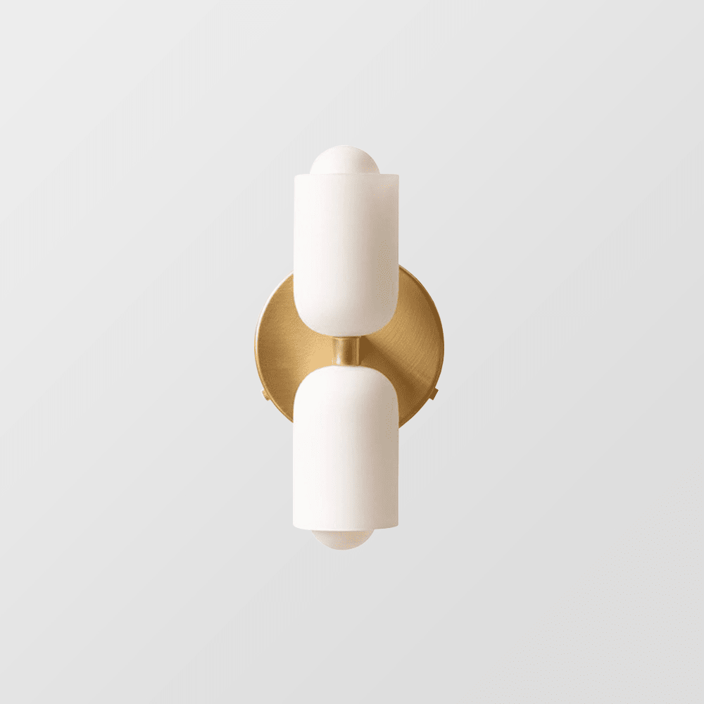 Elegant Modern Wall Sconce Lighting with Acrylic Shade – Up and Down Soft Light for Cozy Atmosphere 0